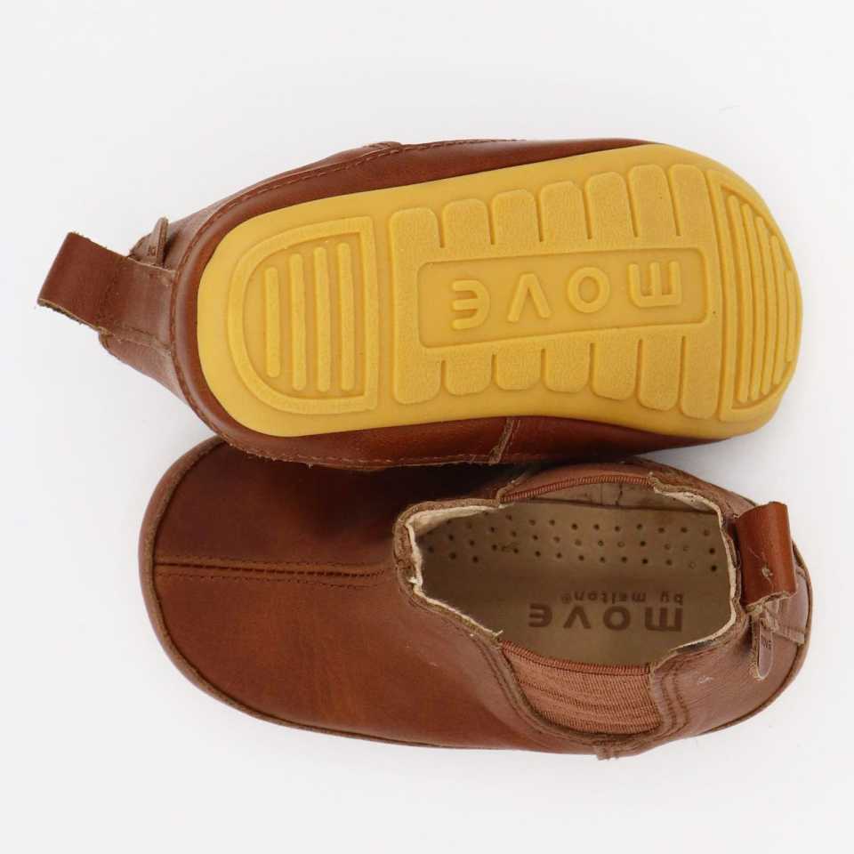 Ghetuțe barefoot de interior din piele