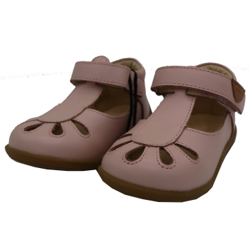 Sandale roz pal din piele Move by Melton mărimea 21