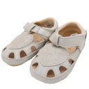 Sandale barefoot silver glitter Move by Melton
