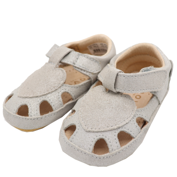 Sandale barefoot silver glitter Move by Melton