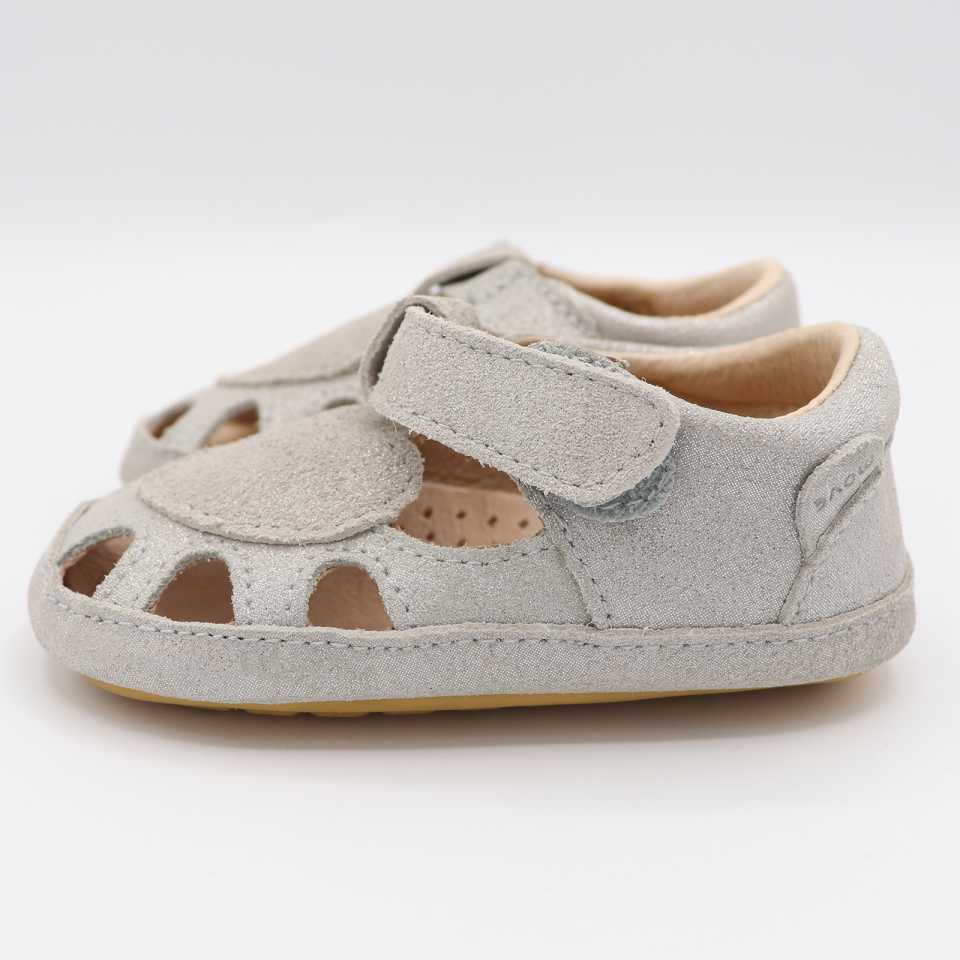 Sandale barefoot silver glitter Move by Melton