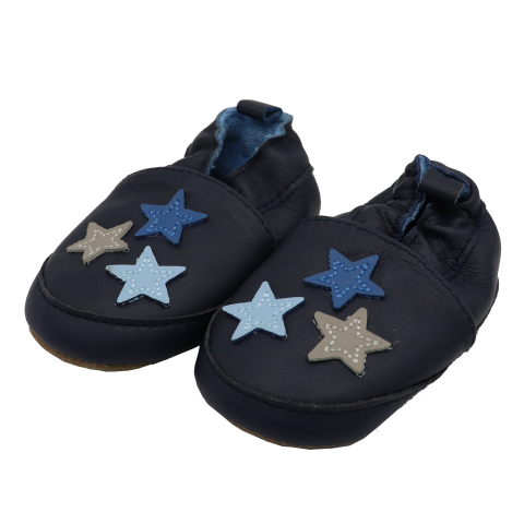 Botoși bebeluși bleumarin cu steluțe