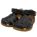 Sandale negre din piele Move by Melton mărimea 19