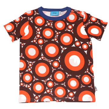 Tricou unisex cu imprimeu cercuri