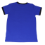 Tricou albastru cu imprimeu aligator