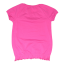 Tricou roz bufant cu imprimeu
