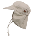 Șapcă bej din bumbac cu SPF30 Melton 45 cm (6-12 luni)