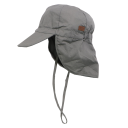 Șapcă gri din bumbac cu SPF30 Melton 47cm (12-18 luni) și 53cm (4-6 ani)