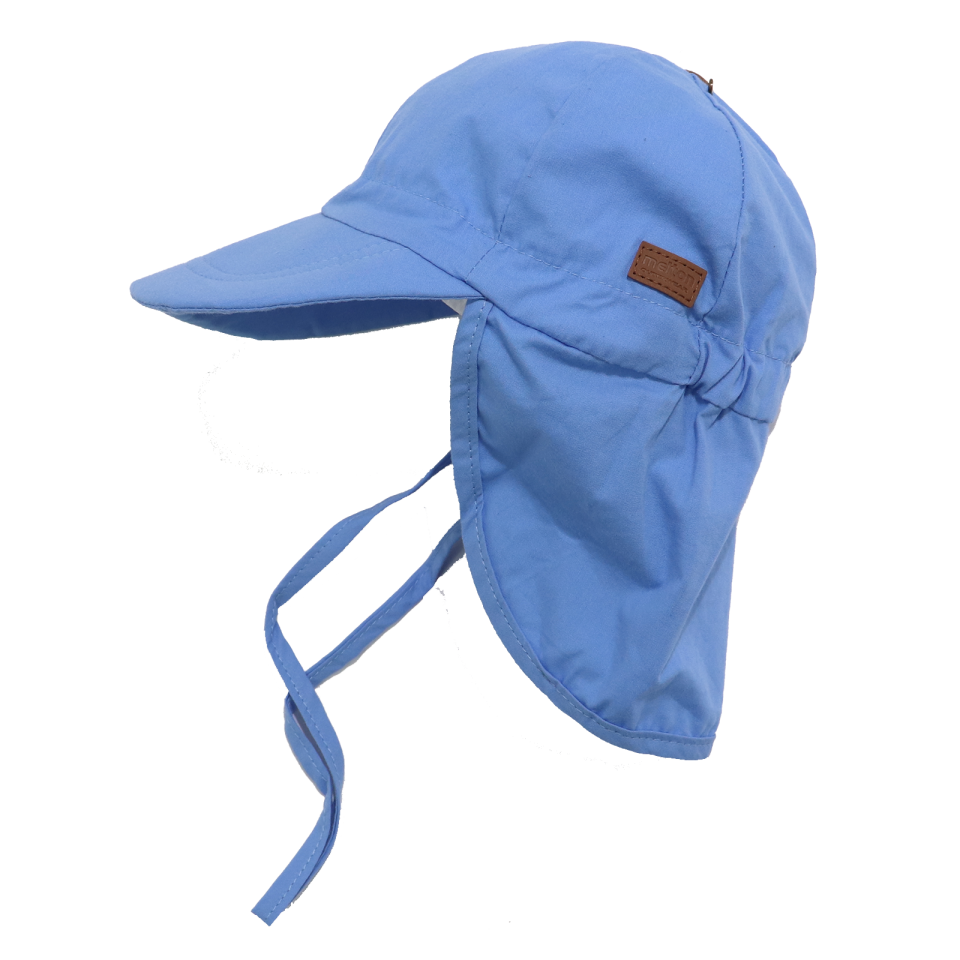 Șapcă albastră din bumbac cu SPF30 Melton 45cm (6-12 luni)