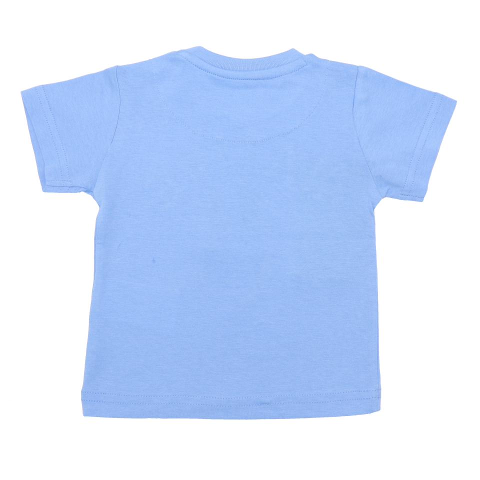 Tricou albastru cu imprimeu
