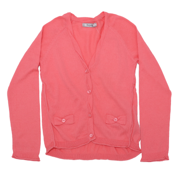 Cardigan corai elegant