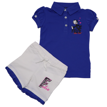 Set tricou și pantaloni scurți Felix Original Marines 2 ani (92cm)