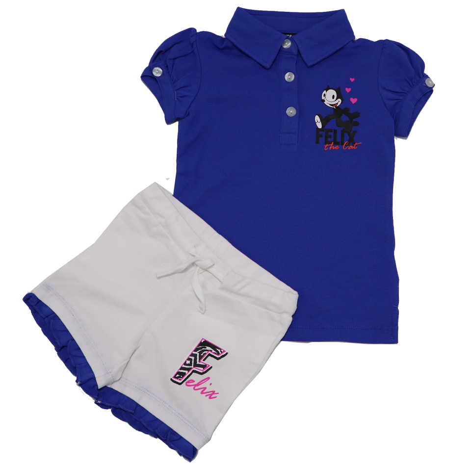 Set tricou și pantaloni scurți Felix Original Marines 2 ani (92cm)