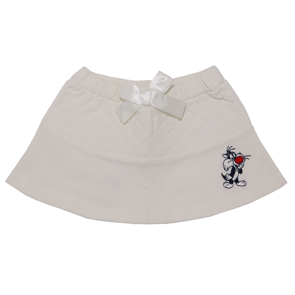 Fustă albă grosuță Sylvester