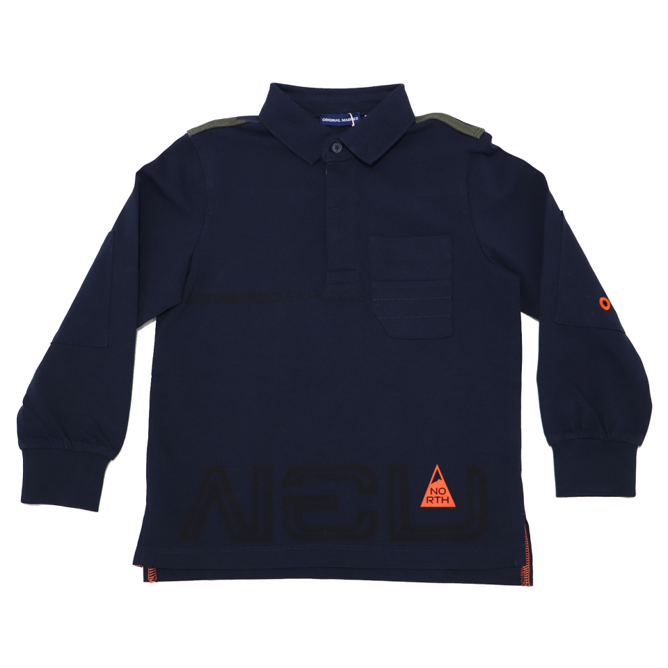 Bluză bleumarin polo
