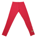 Colanți roz cu imprimeu ponei