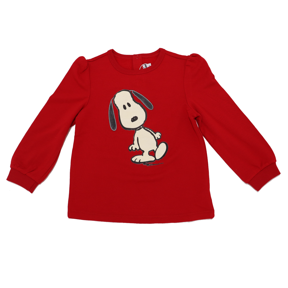 Bluză roșie cu imprimeu Peanut Snoopy