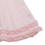 Rochiță roz cu fundiță și volănașe