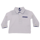 Bluză polo cu măneci reglabile