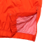Jachetă portocalie, ușoară cu glugă