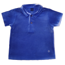 Tricou polo albastru