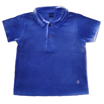 Tricou polo albastru
