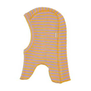 Cagulă lavandă/ galben din bumbac și modal