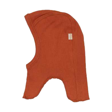 Cagulă ruginie din bumbac și modal