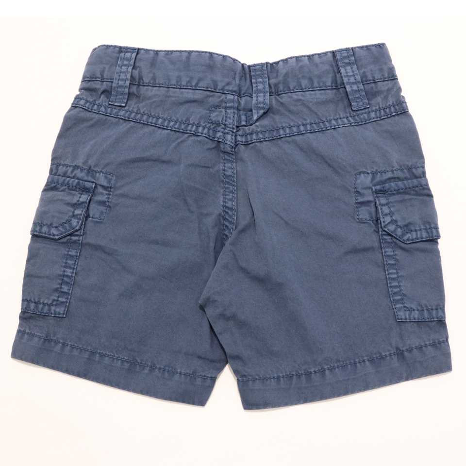 Pantaloni scurți bleumarin cu buzunare și craniu s.Oliver 18-24 luni (92cm)