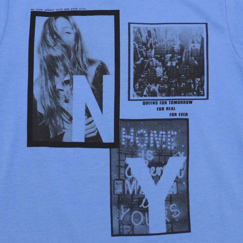 Tricou subțire albastru New York s.Oliver 7-8 ani (128cm)