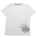 Tricou alb cu imprimeu Hang Loose Tom Tailor 13-14 ani (164cm)