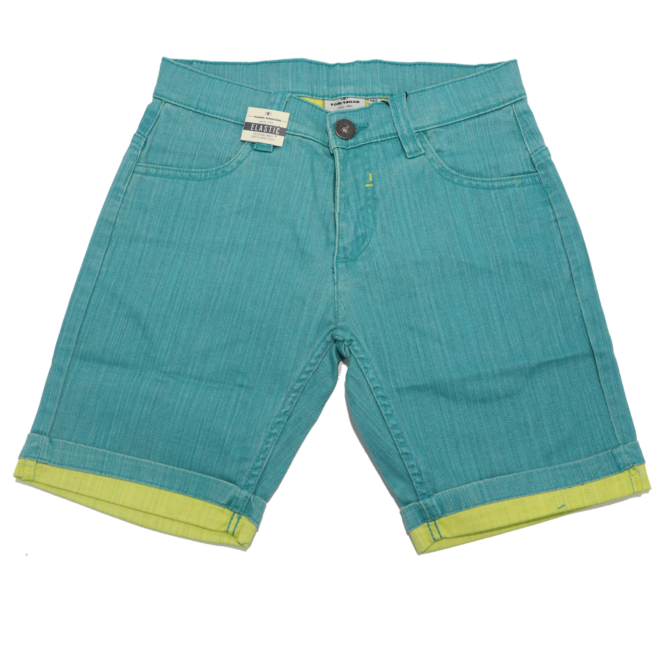 Pantaloni scurți turcoaz și verde Tom Tailor 12-13 ani (158cm)