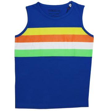 Maiou albastru cu imprimeu