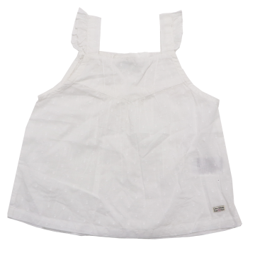 Rochie delicată albă Tom Tailor 6-9 luni (74cm)