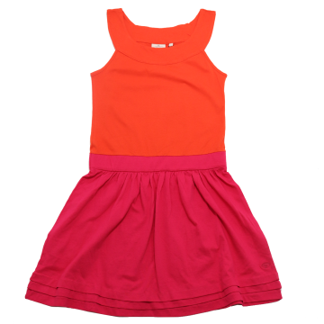 Rochie roz și portocalie Tom Tailor 164cm