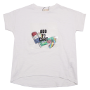 Tricou alb Add To Cart Zara 5-6 ani (116cm)