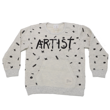 Bluză Artist cu buzunar în față