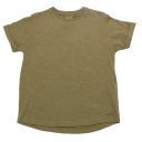 Tricou kaki simplu Zara 7 ani (122 cm) și 10 ani (140cm)