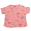 Tricou roz cu imprimeu text