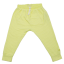 Pantaloni galben electric cu buzunar mare în față