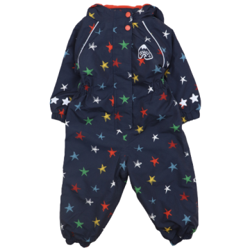 Salopetă groasă impermeabilă cu steluțe