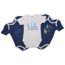 Set 3 body-uri cu imprimeu VIB și dinozauri
