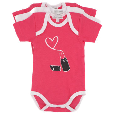 Set 3 body-uri cu imprimeu VIB