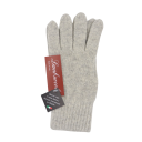 Mănuși gri deschis din lână