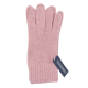 Mănuși roz deschis din lână