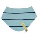 Bavetă bleu verde reversibilă