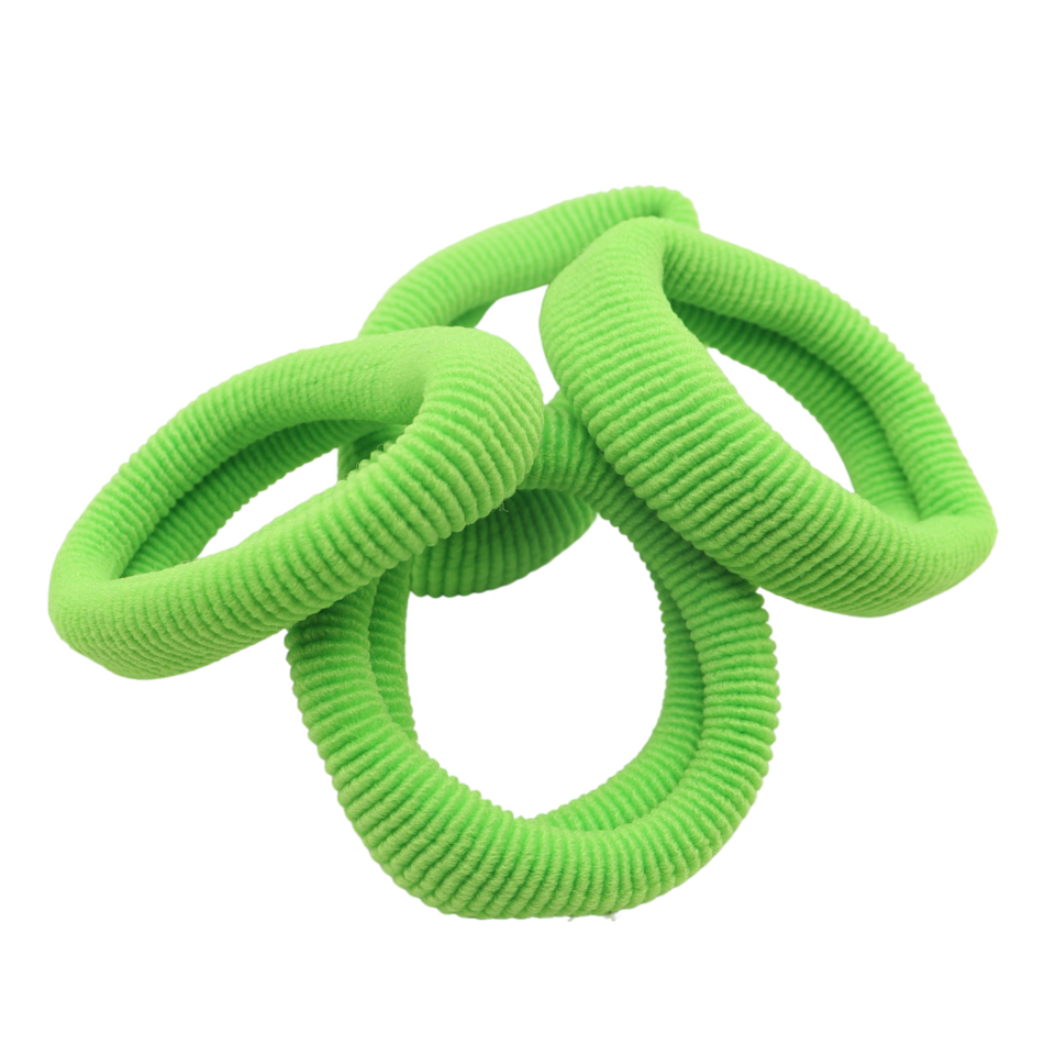 Set 4 elastice verzi de păr