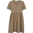 Rochie din poplin cu mânecă scurtă