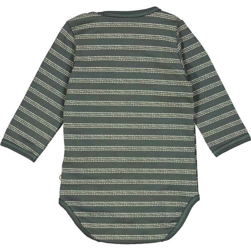 Body cu dungi crem și verde