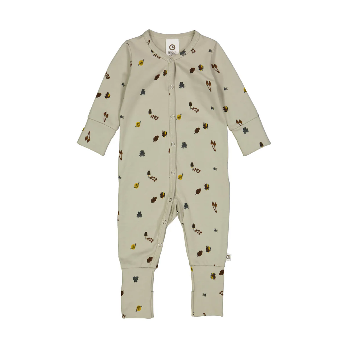 Salopetă cu imprimeu inspirat de pădure